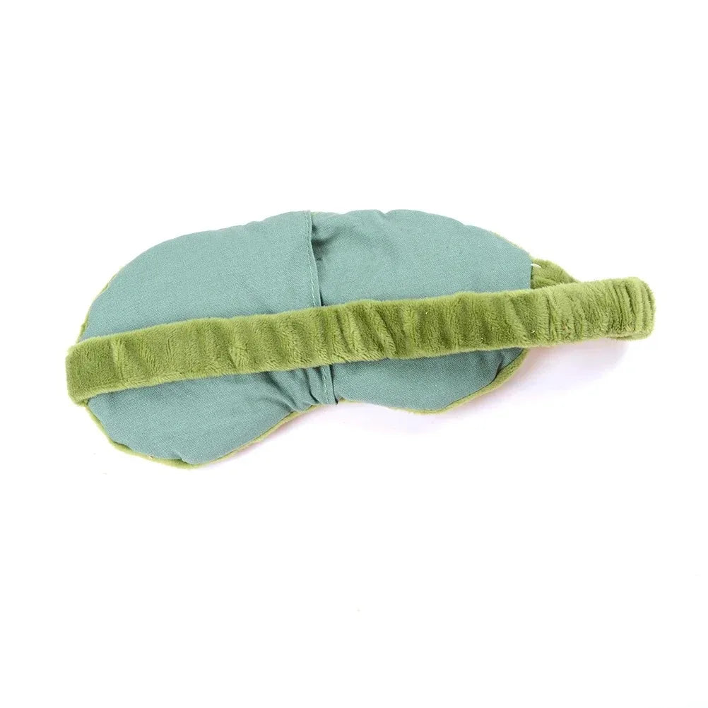 3D Sad Frog Sleep Mask Natural Sleeping Eyeshade Cover