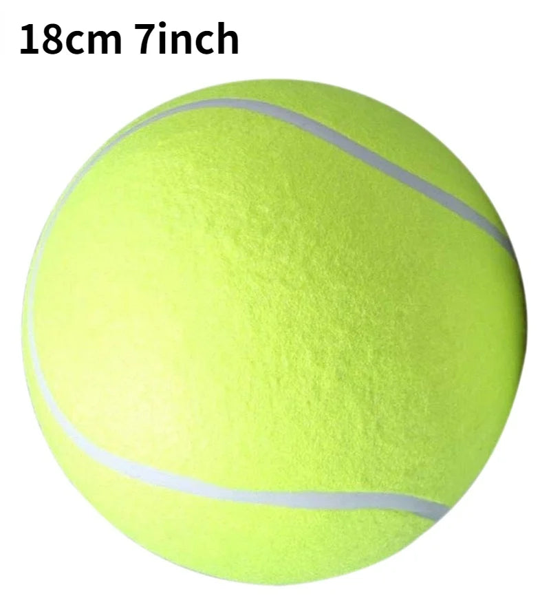 7/8/9.5Inch Dog Tennis Ball Giant Pet Toys for Dog Chewing Toy Signature Mega Jumbo Kids Ball Training Supplies Dropship Plush